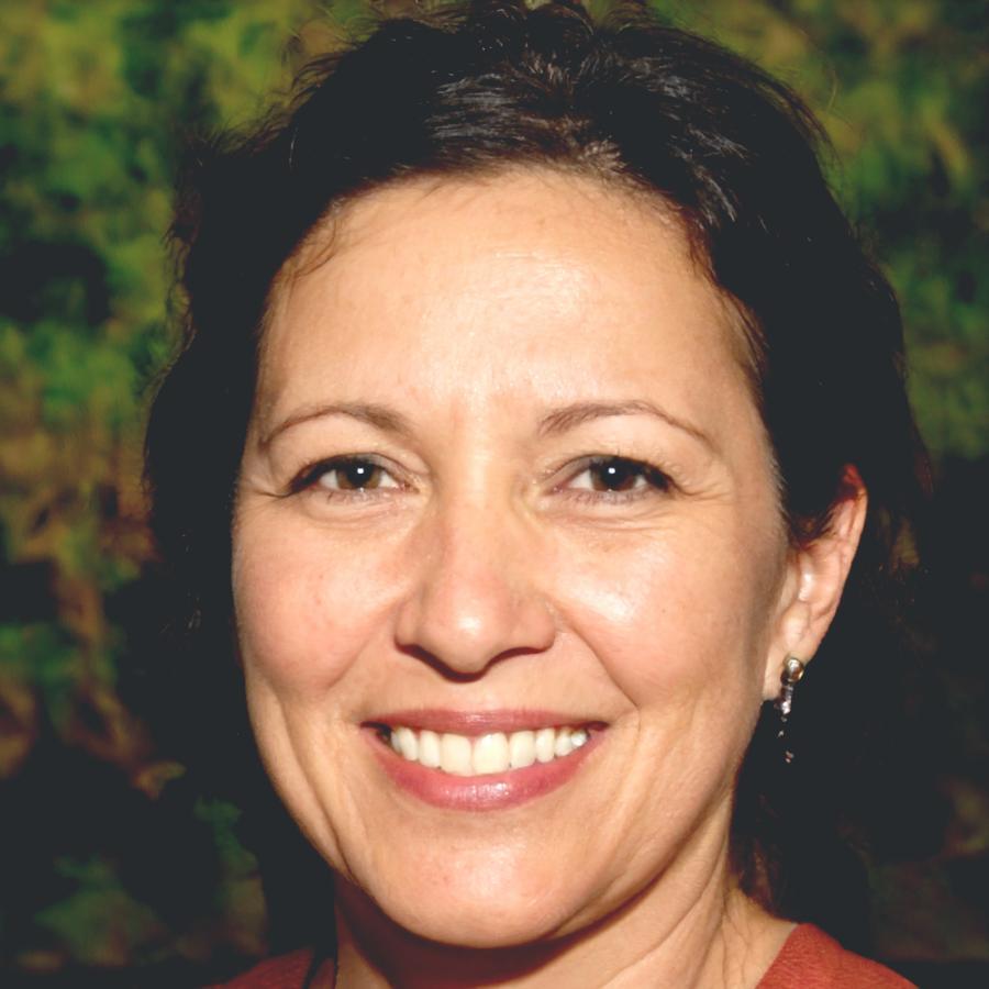 Professional headshot of lead data visualization specialist